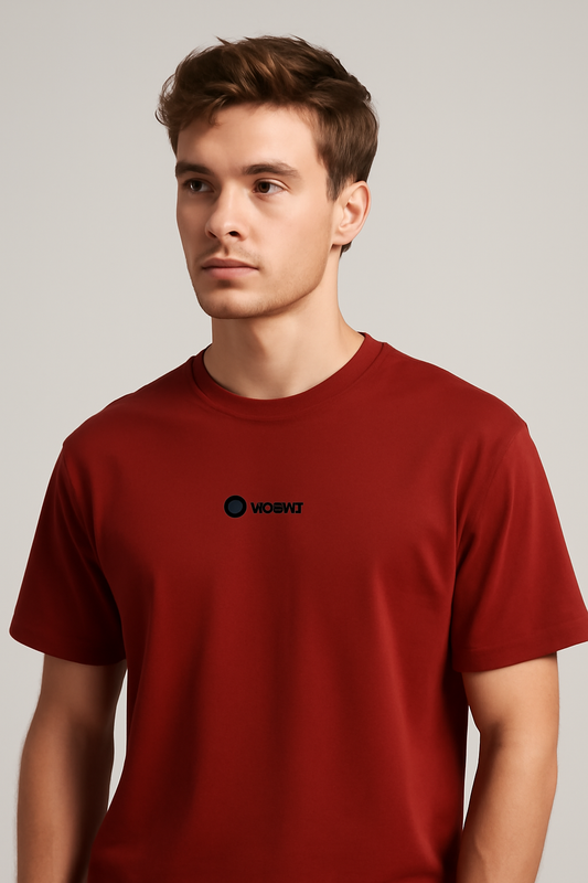 LYVOX यूनिसेक्स ओवरसाइज़्ड क्लासिक टी-शर्ट